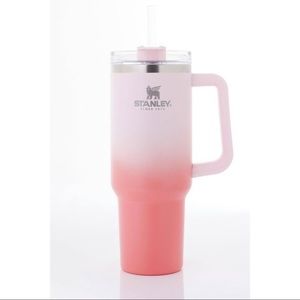 Stanley Adventure Quencher Traveler Tumbler NEW in Petal/Coral Ombré 40 oz